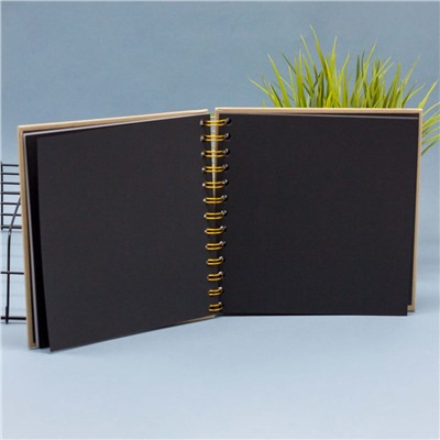 Фотоальбом "Square", brown (20,5 х 20,5 см)