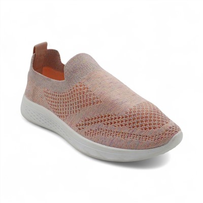 Мокасины текстильные 2217-9 розовые