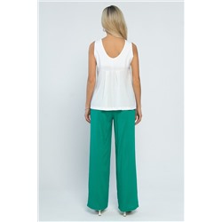 Костюм Фиби (бело-зеленый) К13483-25М