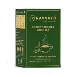 Зеленый чай для укрепления иммунитета (100 г), Immunity Booster Green Tea, произв. Navvayd
