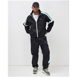 Спортивный костюм мужской весна-лето черного цвета 25736Ch