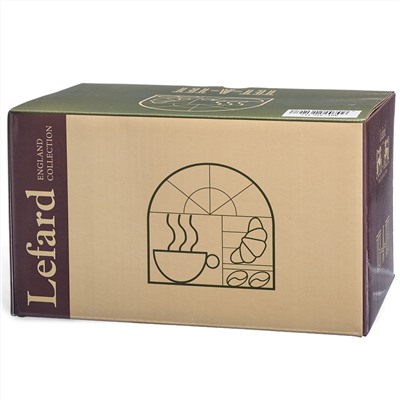 НАБОР КРУЖЕК LEFARD "TET-A-TET" 2 ШТ. 440 МЛ (КОР=24НАБ.)