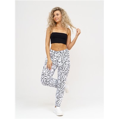 953 Брюки Микки белый Свт