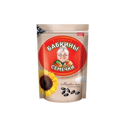 «Бабкины семечки», семечки жареные, солёные, 300 г