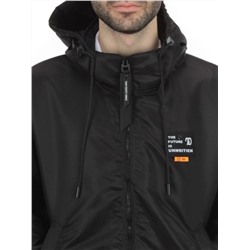 8734 BLACK Куртка мужская демисезонная (100 гр. синтепон)