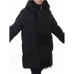 H781 BLACK Куртка зимняя женская (200 гр. холлофайбер)
