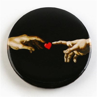 Значок закатной «Оскорбительный» d=56 мм МИКС