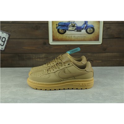 Nike Air Force 1 Low из натуральной прочной кожи