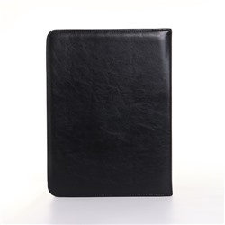 Папка для документов «Алекс», А4, цвет чёрный