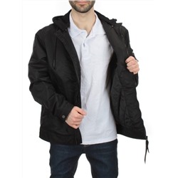 8798 BLACK Куртка мужская демисезонная (100 гр. синтепон)