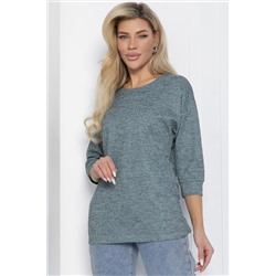 Блуза В гармонии с собой (серо-зеленая) Б12424