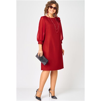 Платье EVA GRANT 7310D красный