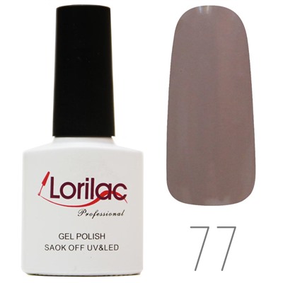 Гель лак Lorilac Professional № 77 10 ml