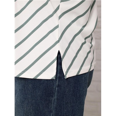 Блузка Лавея зелёный ИвК