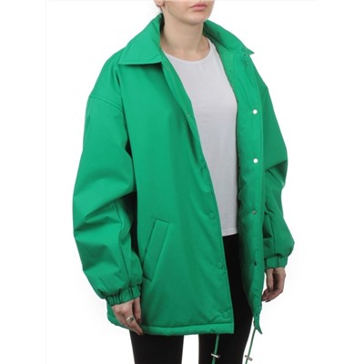 H24-216 GREEN Куртка демисезонная женская (100 гр. синтепон)