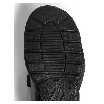 Kids' Leather Light Up School Shoes (8 Small - 1 Large)