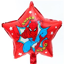 Шар фольгированный "Super hero", Человек-Паук