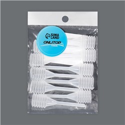 Набор пипеток, 10 шт., белый