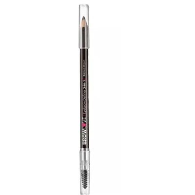 MONIC BEAUTY Карандаш для бровей BROW LOVE тон 04 Dark Brown