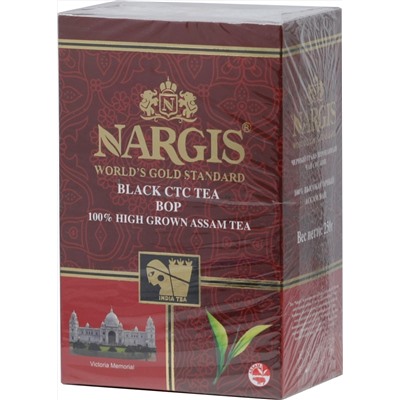 NARGIS. Black CTC Tea BOP 250 гр. карт.пачка