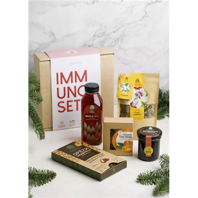 Подарочный набор / Immuno set № 2 / 920 г / Сибирский кедр