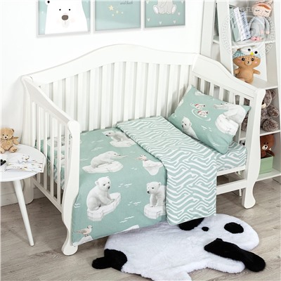 КПБ Снежок поплин яселька Арт Дизайн