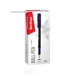 Ручка шариковая 0.4 мм, I-10 Nero, чернила синие