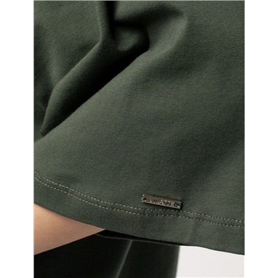 Джемпер-водолазка over-size из премиального хлопка