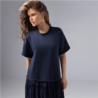 Платье комбинированное с кружевом, Откровенный шик (магия)