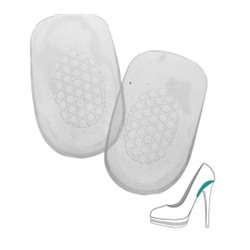 819758 Подпяточники (силикон) крупный протектор 10 × 6 см,пара