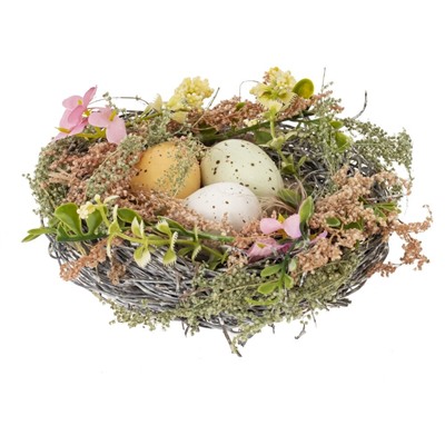 GAEM Изделие декоративное "Гнездо пасхальное", L14 W14 H6 см