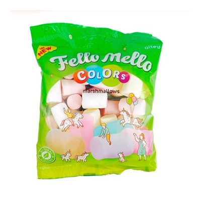 Жев.зефир Marshmallows) "FELLO MELLO" 85гр COLORS/20шт