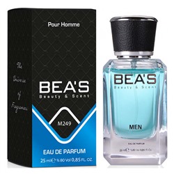 Beas M249 Versace Eros For Men edp 25 ml, Парфюм мужской Beas M249 создан по мотивам ароматаVersace Eros