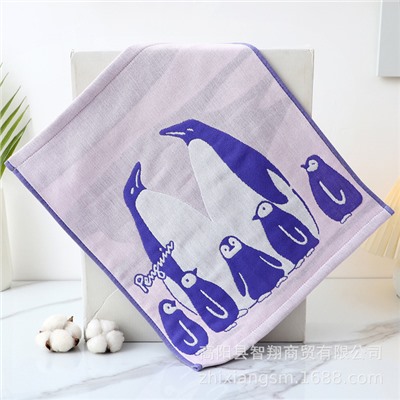 Cotton gauze towel, children's scarf for kindergarten, wholesale