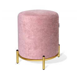Пуф SHT-B6
                        пыльная роза / золото