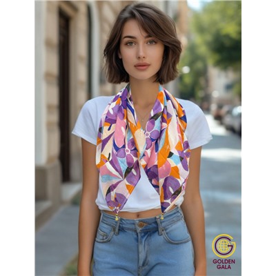 Платок на шею с украшением Артикул 2455/28