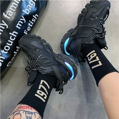 Trend cotton knee socks for men and women, mid-length, European style