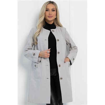 Плащ Гелла (серый) П13015-14М