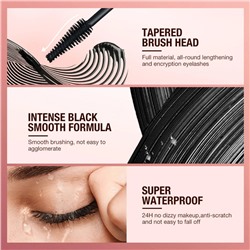 Тушь для ресниц O.TWO.O 2023 New Long Thick Waterproof Mascara Black Color