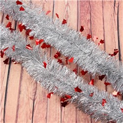 Мишура новогодняя «Зимнее волшебство. Аквамарин», колокольчики, d=6 см, 200 см, МИКС