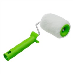 Валик "Искусственный мех" с ручкой, 100 мм, ворс 15 мм, D 48 мм, D ручки 6 мм, полиэстер Сибртех