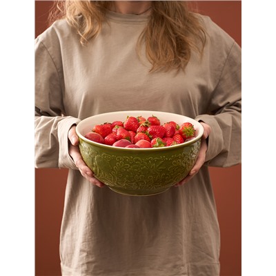 Миска English gardens, 3 л, травянисто-зеленая