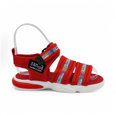 Босоножки LV70-51 красные