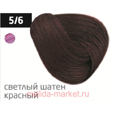 OLLIN PERFORMANCE  5/6 светлый шатен красный 60мл Перманентная крем-краска для волос
