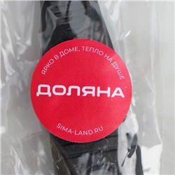 Нож для устриц Доляна, 14×4.4 см, длина лезвия 5.7 см, чёрный