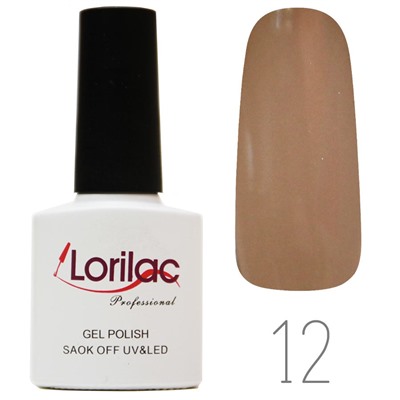 Гель лак Lorilac Professional № 12 10 ml