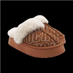 Тапочки меховые ZH013-3 коричневые