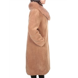 37235 BROWN Шуба женская искусственная Yi Ge