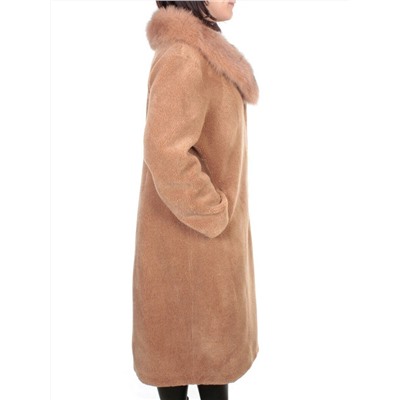 37235 BROWN Шуба женская искусственная Yi Ge