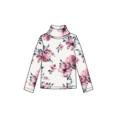 Водолазка для девочки